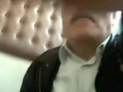 Fat Daddy Stroking on Cam