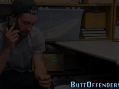 Barebacked thief jizzes