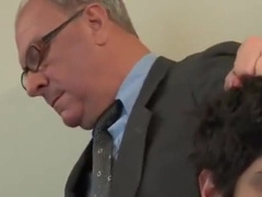 Dirtydaddy spanks and fucks his twink