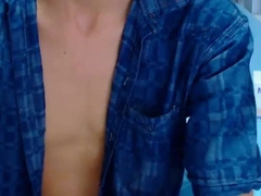 Large pink cigar getting off on webcam-1