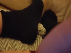Lying on the Couch Playing with My Little Big Cock Dreaming of a Wet Pussy and a Wet Asshole