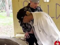 Almost CAUGHT! Public Fuck! - Eddy Blanco, Santo Jorge