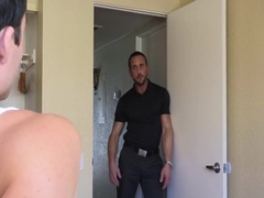 Myles Landon And Liam Aries In Step-dad Popping Step-sons Cherry