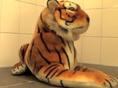 Pee on my small tiger