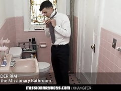 MormonBoyz - Hung Missionary Stud Gets Fucked In The Shower