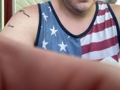 Jerking Off On Porch Cars Kept Driving By