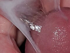 femboy Plays with cum