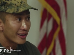 Army Jocks Teach Shy New Recruit How To Roughen Up