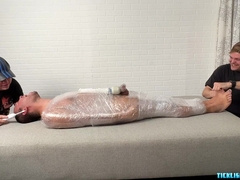 Playfully Endulging A Mummified Pup