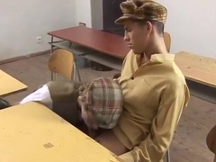 Hot Boys Fuck Bare In The Classroom
