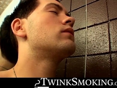 Wild cock jacking and hardcore smoking by Jayden Taylor