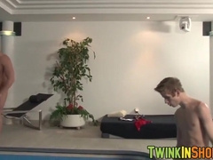 Pierre St Pierre And Thomas Fiaty In Three Twinks Sucking Their Cocks And Barebacking In Threeway