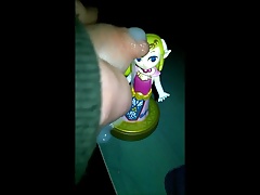 Princess Zelda Amiibo SoF Bukkake (Wind Waker)