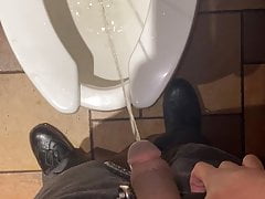 Me Pissing at work yesterday.