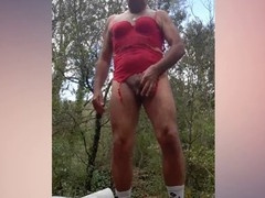 French sixty-nine-year-old guy gets down and dirty on cam