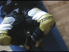 Black and Yellow - Straitjacketed bikerlsave