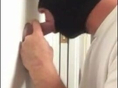 Glory Hole Blowjob Action