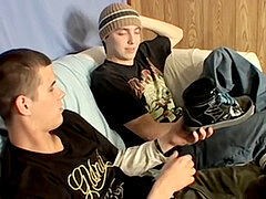 Cum-shot, gay tattoo, youngster