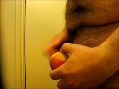 Banging a peach