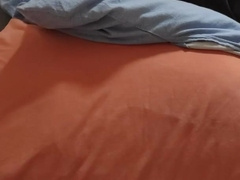 Plump teenies display off his gigantic butt in a jockstrap and jizzes