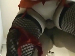 Chubby Asian CD from behind 2