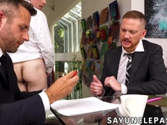 Brody Kayman and Joel Someone shares Harrison Todd backside and gullet