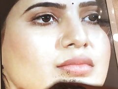 Samantha akkineni cumtribute spit tribute