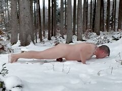 Nude Forest Snow Sport 1