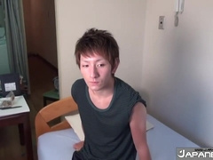 Convincing Seki Tabuchi To Showcase His Pink Virgin Hole