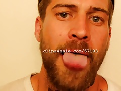 Tongue Fetish - Jay Tongue Video 2
