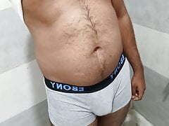 Handsome Hairy Daddy Cumshot Big Balls