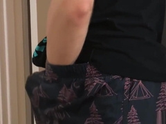 Twink Caught Spying On Step-Dad