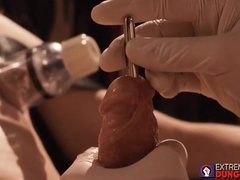 Jock Axels smooth ass got examined in depth in a rough fisting by handsome Master Ron