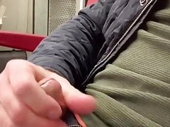 Cumming on myself in the train