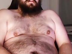 Fat young Gainer cums on himself and talks about how fat he got