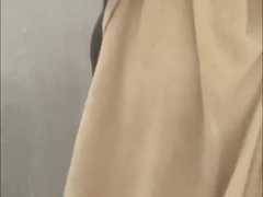 Showering before heading out to screw some butt