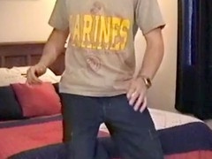 Cocky straight, straight strip to boxers, straight boyz net