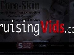 Grappling teenage youngsters spunk during condom-free