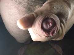 Unexperienced Hefty Uncircumcised Foreskin Money-Shot Jerk