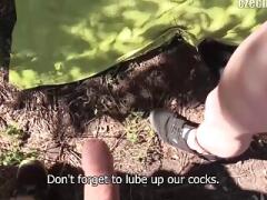 Czech guy explores his sexuality and gay sex for some cash