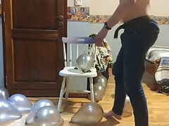 Popping a Massive Amount of Ballons - Custom Vid
