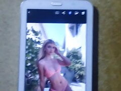 Loren Grey and Taylor Swift cumtribute