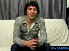BoyObsession.com - Josh Bensan's twink interview and dick wanking session