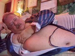 Sugar Rich Sugar Distinguished Gentleman with Biggest Belly with the Biggest Cock Has Wonderful Man Tits