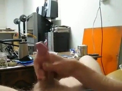 hot guy wanking moaning with cumshot! 3