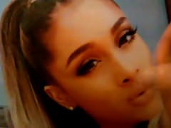 Ariana Grande Jerk Off Cumshots #2 horny