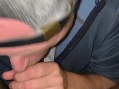 He comes by for more head, wants to observe his scrotum this time POINT OF VIEW