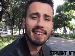 Straight latino breeding for money before pov facial