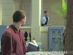 Both skinny Austin Ponce and Sailor Boy enjoyed a ravenous flip fucking after dick su