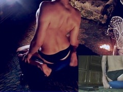 Eddie Star in a dark furry adventure of solo pleasure